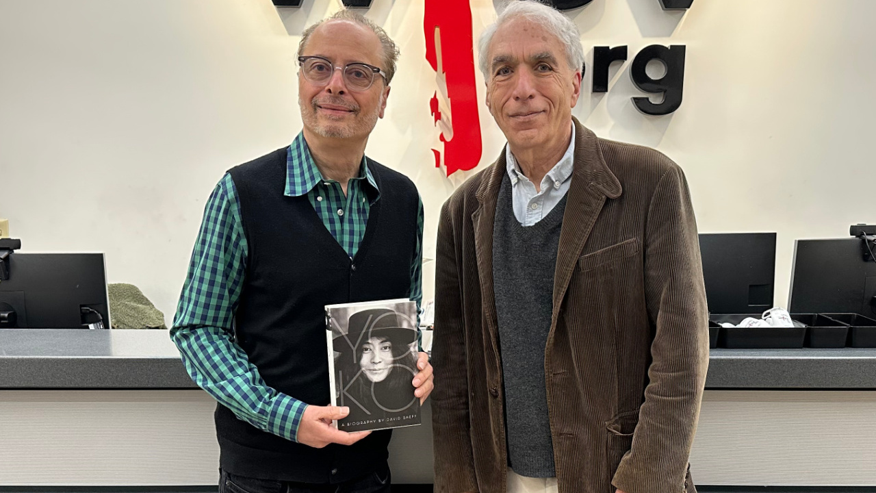 Paul Cavalconte and David Sheff (photo by Jeremy Rainer, PR) Paul Cavalconte and David Sheff (photo by Jeremy Rainer, PR)